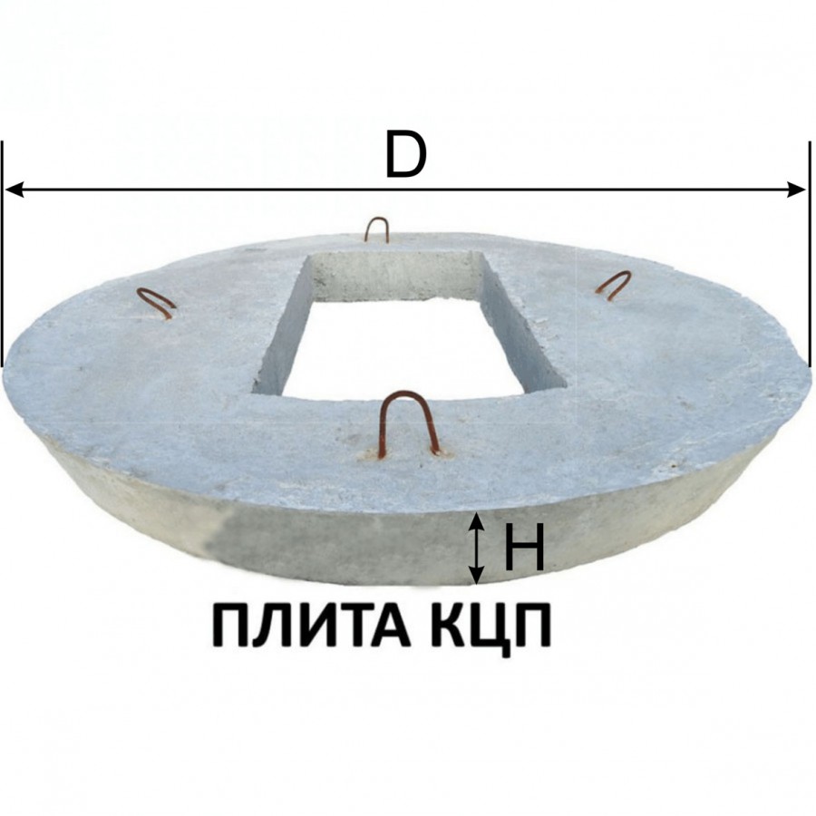 Плита перекрытия КЦП 3-10 (1160х120, проем 800х400) ТМП 902-09-46.88 Альбом 2 стр 1,2,29
